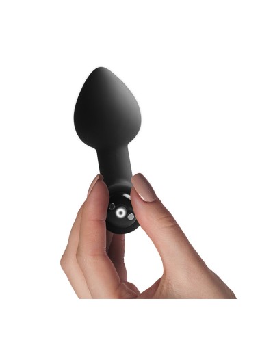 ROCKS-OFF - MINI BAGUETTE RECHARGEABLE 16 FONCTIONS ROSE PIVOINE