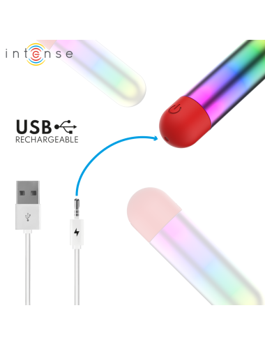 INTENSE - DEBBIE RAINBOW CLITORIS VIBRANT BALLE