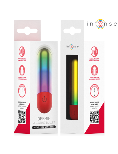 INTENSE - DEBBIE RAINBOW CLITORIS VIBRANT BALLE
