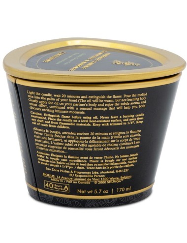 SHUNGA - BOUGIE DE MASSAGE MANGUE 170 ML