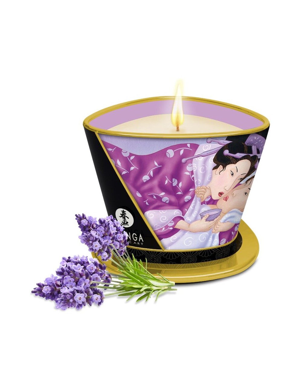 SHUNGA - BOUGIE DE MASSAGE LAVANDE 170 ML