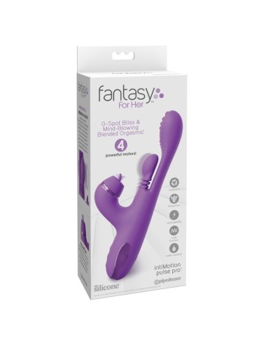 FANTASY FOR HER - VIBRATEUR LAPIN INTIMOTION PULSE PRO VIBE VIOLET