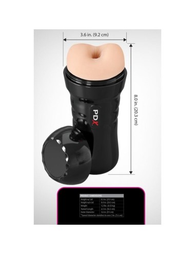 PDX EXTREME - WET BUSSIES SUPER BANGIN' BUTTHOLE ANAL STROKER 20,8 CM