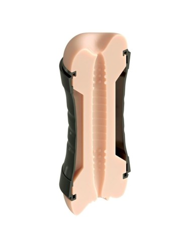 PDX EXTREME - WET PUSSIES SUPER FLIP-A-PUSSY OVER STROKER RÉVERSIBLE 21,6 CM