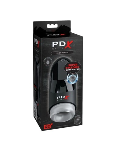 PDX ELITE - MASTURBATEUR VIBRANT CYCLONE HYDROGASM 20 CM