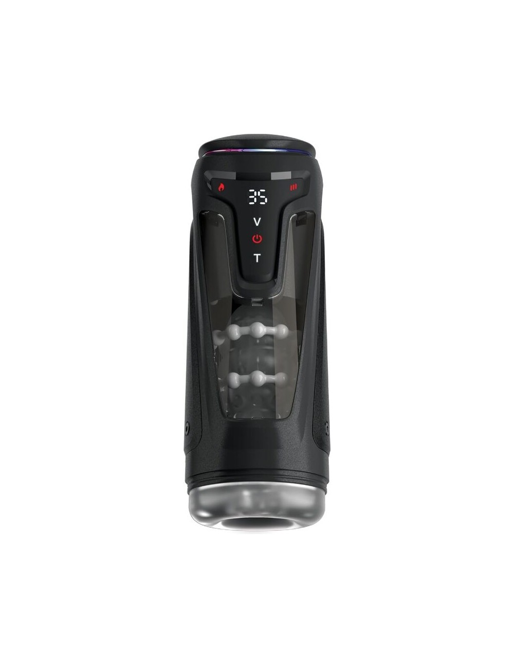 PDX ELITE - MOTO-BATOR PRO MASTURBATEUR À POUSSE AUTOMATIQUE VIBRANT ET CHAUFFANT 26