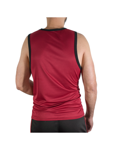 MACHO - CMV003 T-SHIRT DE GYM BORDEAUX