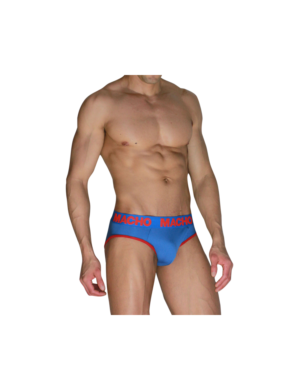 MACHO - MCH005 CLASSIC SLIP BLEU + ROUGE S