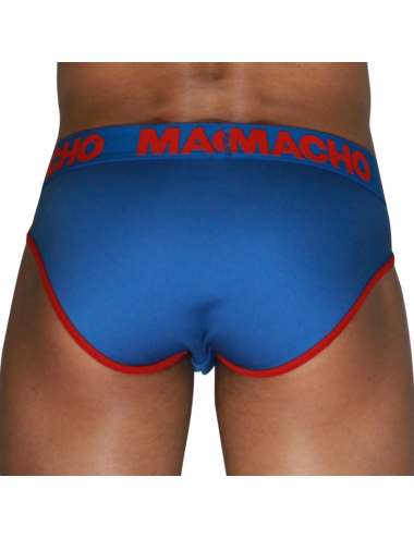 MACHO - MCH005 CLASSIC SLIP BLEU + ROUGE L