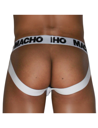 MACHO - MX29BL JOCK BLANC + BLANC M
