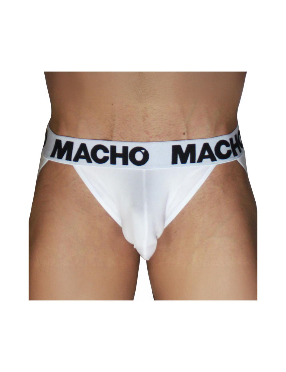 MACHO - MX29BL JOCK BLANC + BLANC XL