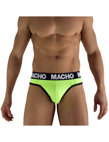 MACHO - MTG001 STRING JAUNE FLUORESCENT TAILLE M