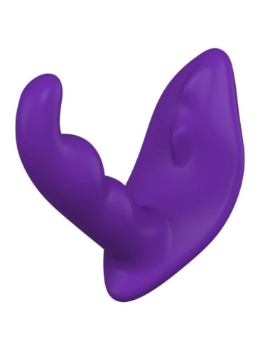 SHE.E.O - STIMULATEUR ANAL VIBRANT ROTATIF AVEC TÉLÉCOMMANDE VIOLET