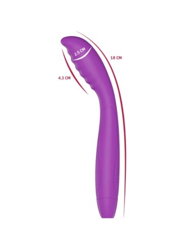 SHE.E.O - VIBRATEUR VIOLETTE À TAPOTEMENTS DU POINT G