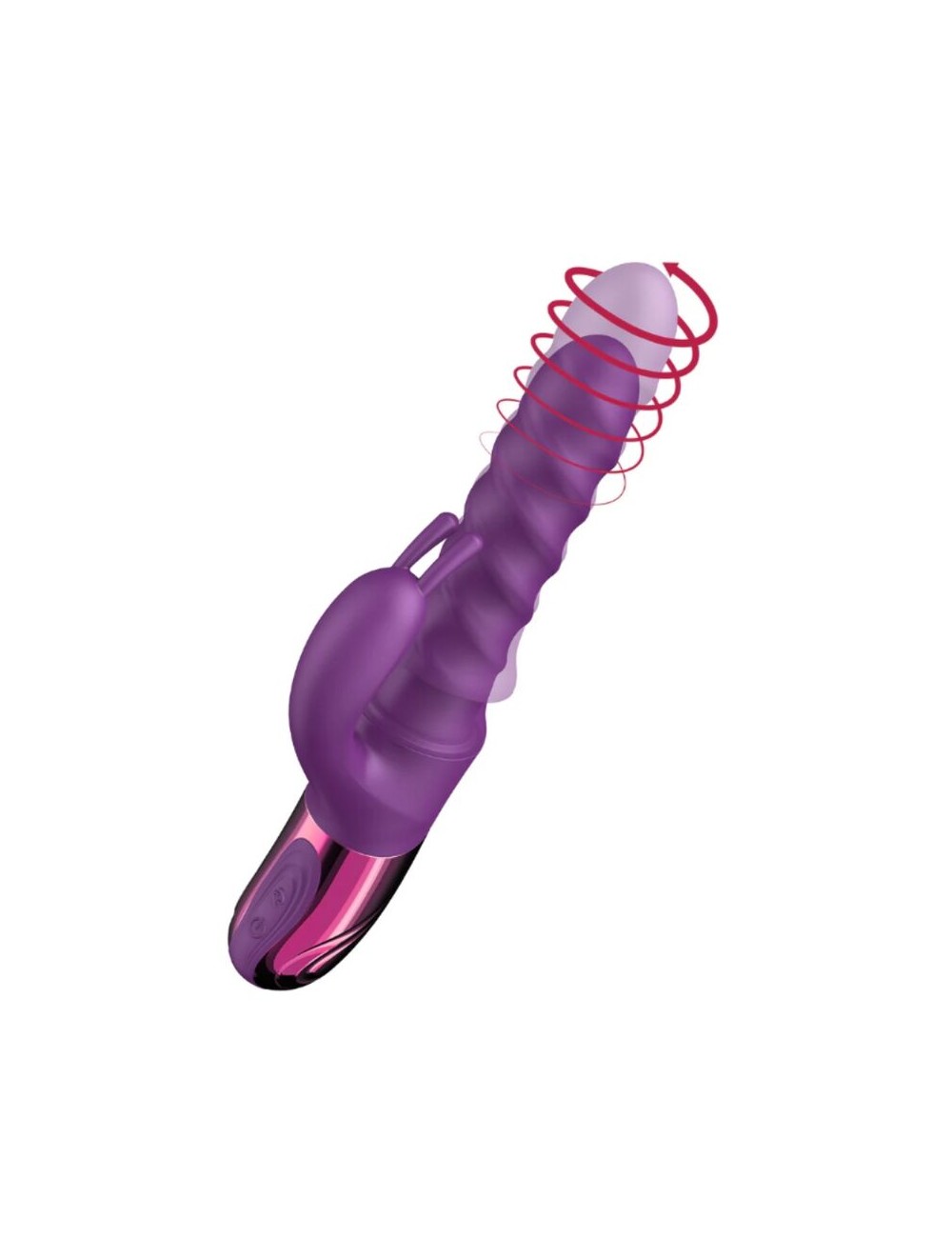 SHE.E.O - VIBRATEUR TOURBILLON LAPIN VIOLETTE