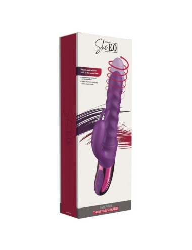 SHE.E.O - VIBRATEUR TOURBILLON LAPIN VIOLETTE