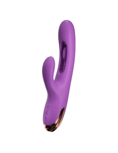 SHE.E.O - VIBRATEUR POINT G LAPIN AVEC MOUVEMENT NUMÉRIQUE VIOLET