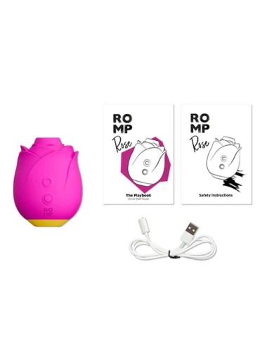 ROMP - ROSE 2.0 OUTIL DE SUCCION CLITORIDIENNE EN FORME DE ROSE