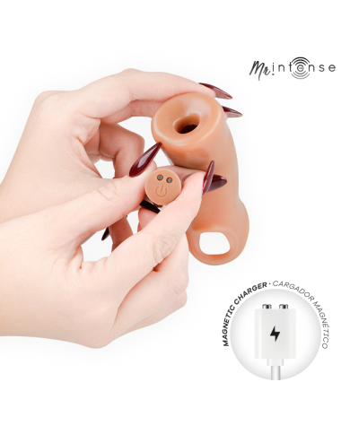 MR INTENSE - ARNOLD L MANCHON PÉNIS VIBRANT ULTRA-RÉALISTE AVEC TÉLÉCOMMANDE 16 CM -Ø- 4,5 CM