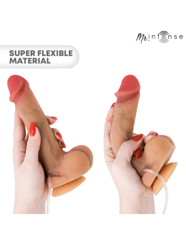 MR INTENSE - DANNY, PÉNIS ULTRA-RÉALISTE AVEC ÉJACULATION ET TESTICULES, 20,5 CM -Ø- 4 CM