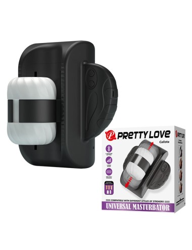 PRETTY LOVE - CALISTA MASTURBATEUR AUTOMATIQUE UNIVERSEL NOIR