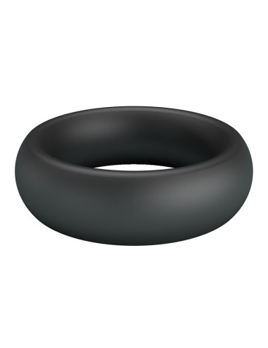 CRAZY BULL - ELIO ANNEAU PÉNAL EN SILICONE NOIR