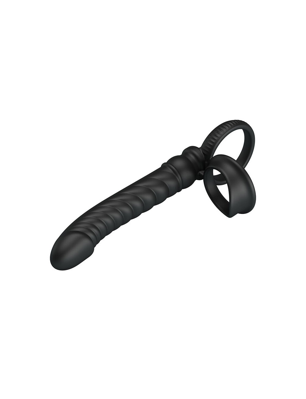 PRETTY LOVE - VIBRATEUR ANAL MERRITT AVEC ANNEAU ET VIBRATION NOIR