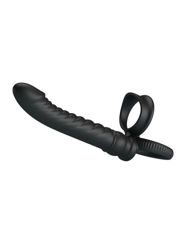 PRETTY LOVE - VIBRATEUR ANAL MERRITT AVEC ANNEAU ET VIBRATION NOIR