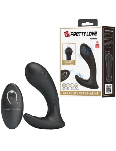 PRETTY LOVE - VIBRATEUR DE PROSTATE MIRABELLE AVEC TÉLÉCOMMANDE