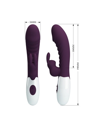 PRETTY LOVE - VIBRATEUR LAPIN NAUGHTY BUNNY 30 FONCTIONS VIOLET