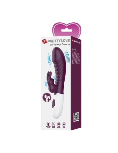 PRETTY LOVE - VIBRATEUR LAPIN NAUGHTY BUNNY 30 FONCTIONS VIOLET