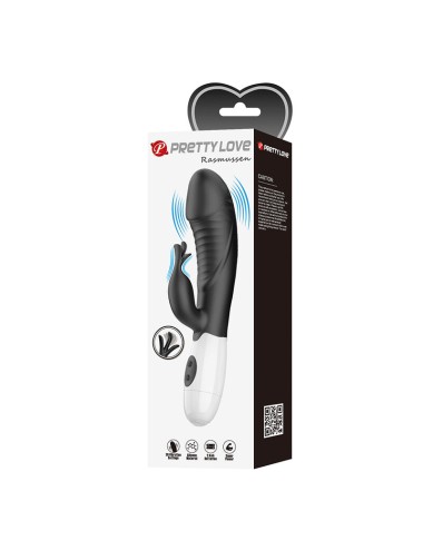 PRETTY LOVE - RASMUSSEN VIBRATEUR LAPIN 30 FONCTIONS NOIR