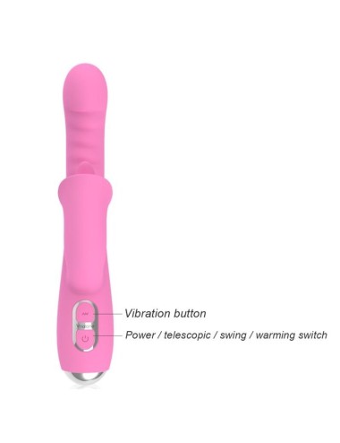 NALONE - T-MAY VIBRATEUR LAPIN MAGIC STICK ROSE