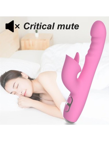NALONE - T-MAY VIBRATEUR LAPIN MAGIC STICK ROSE