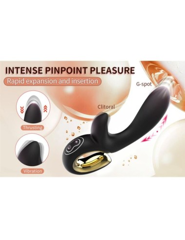 NALONE - LULU VIBRATEUR LAPIN MAGIC STICK ROSE