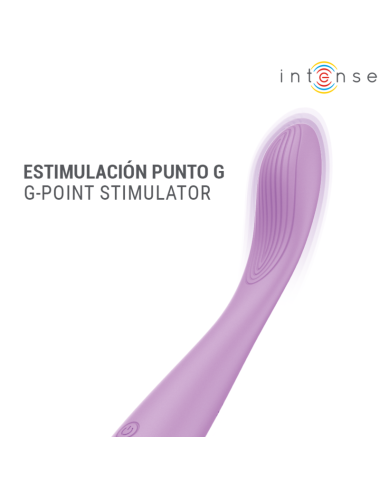 INTENSE - LUCCA STIMULATEUR DE POINT G FLEXIBLE RECHARGEABLE PAR USB