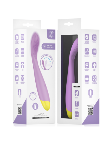 INTENSE - LUCCA STIMULATEUR DE POINT G FLEXIBLE RECHARGEABLE PAR USB