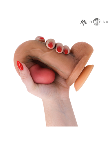 MR INTENSE - GARY L PÉNIS EN SILICONE ULTRA-RÉALISTE AVEC TESTICULES 23 CM - Ø 4,7 CM