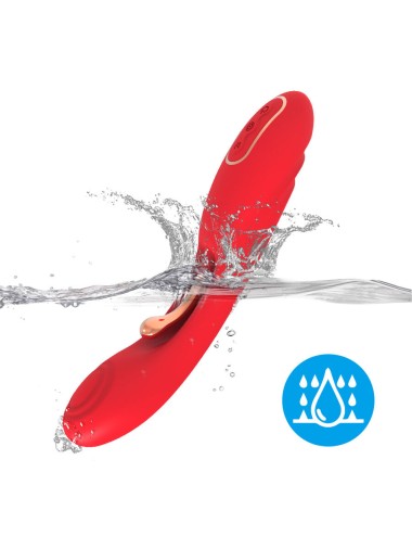 ARMONY - VIBRATEUR À LANGUE OSCILLANTE ROUGE