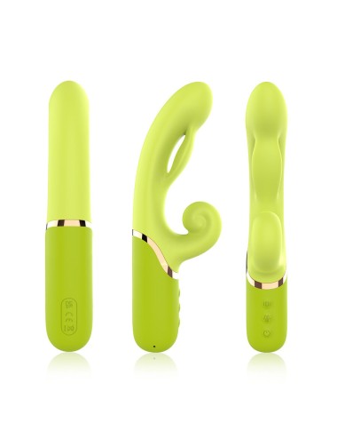 ARMONY - INFLABLE POINT A STIMULATEUR VIBRATEUR VERT