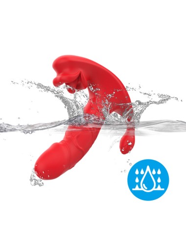 ARMONY - VIBRATEUR ANAL CULOTTE STIMULATEUR POINT C ET G TÉLÉCOMMANDE ROUGE