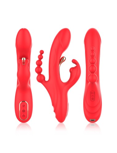 ARMONY - STIMULATEUR DE POINT G ET DE CLITORIS VIBRATEUR ROUGE