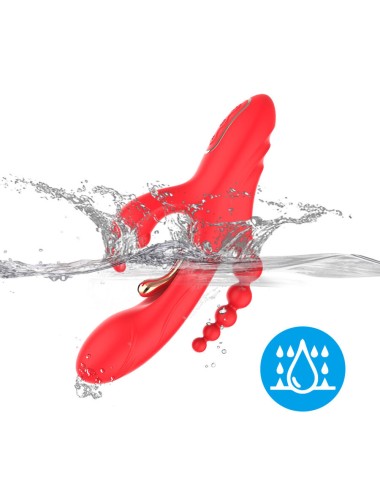 ARMONY - STIMULATEUR DE POINT G ET DE CLITORIS VIBRATEUR ROUGE