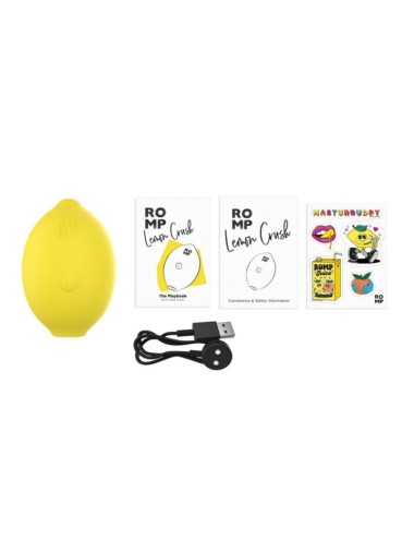 ROMP - LEMON CRUSH PLEASURE AIR STIMULATEUR CLITORIAL JAUNE