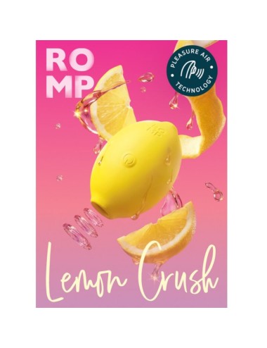 ROMP - LEMON CRUSH PLEASURE AIR STIMULATEUR CLITORIAL JAUNE