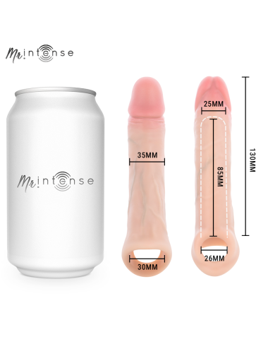 MR INTENSE - SIMON S PROTECTION PÉNALE EN SILICONE 13 CM -Ø- 4 CM