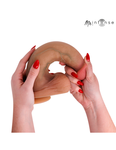 MR INTENSE - BRUCE XL GODEMICHET EN SILICONE AVEC TESTICULES 25,5 CM -Ø- 5,5 CM