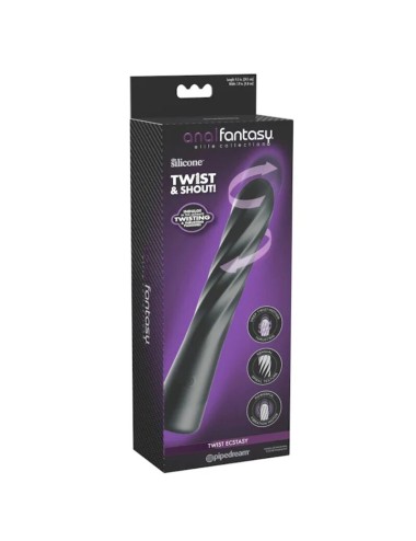 ANAL FANTASY ELITE - TWIST ECSTASY STIMULATEUR ANAL ROTATIF RECHARGEABLE
