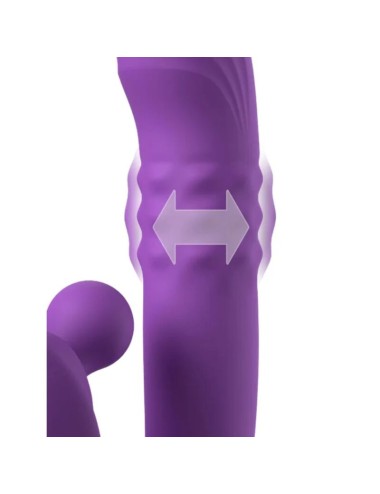 FANTASY FOR HER - HARMONI PRO VIBROMASSEUR LAPIN VIOLET POUR POINT G ET CLITORIAL