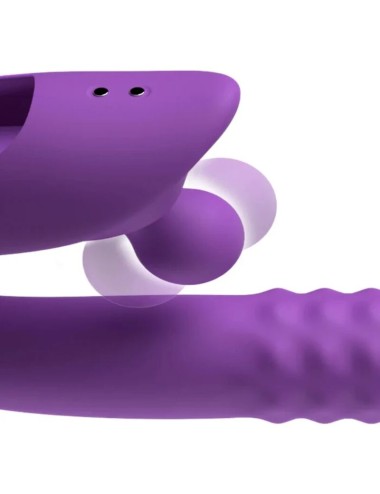 FANTASY FOR HER - HARMONI PRO VIBROMASSEUR LAPIN VIOLET POUR POINT G ET CLITORIAL